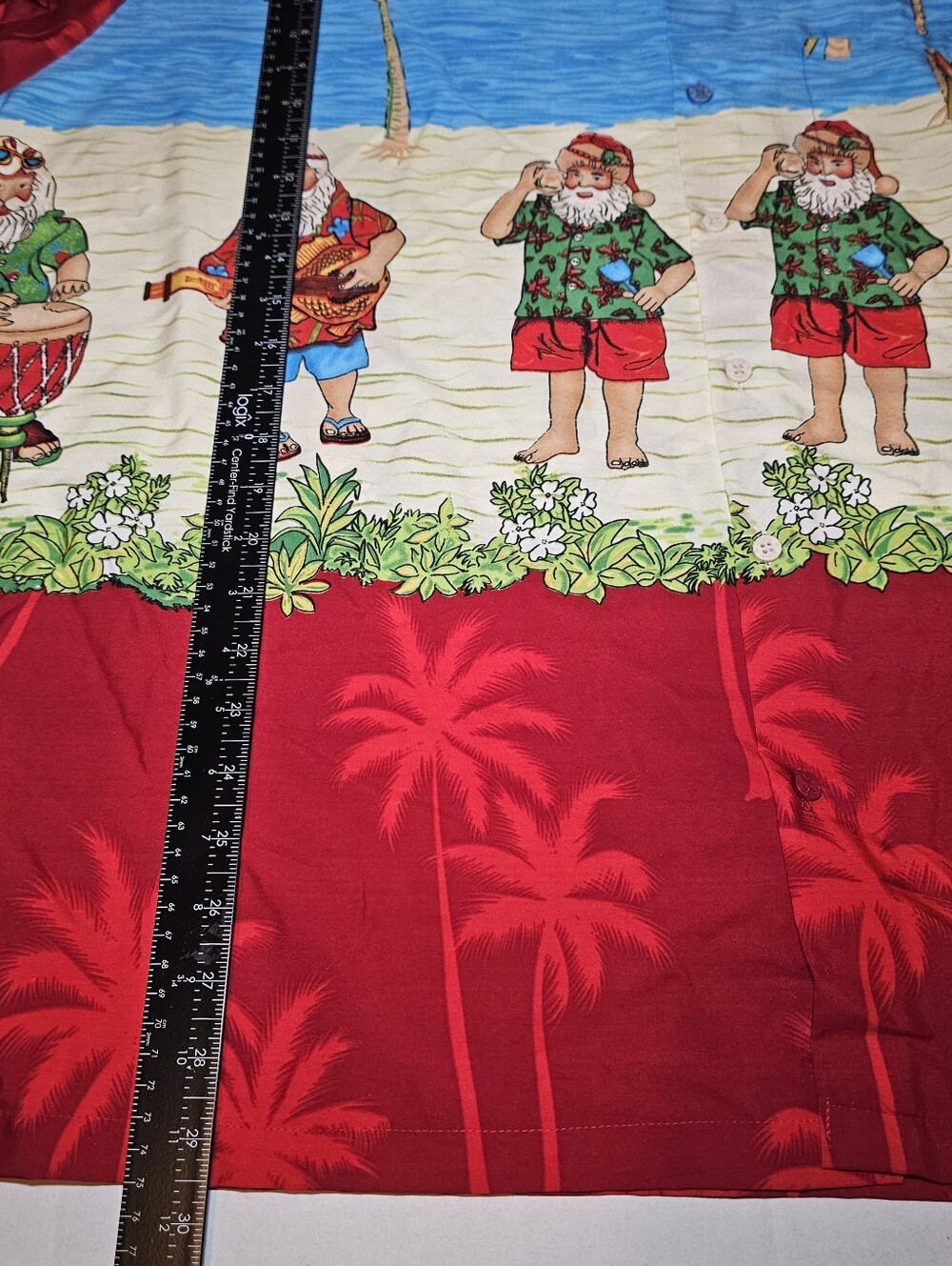 Rima Men's Hawaiian Santa Claus Shirt Size XXL Tropical Christmas Button Up - Picture 7 of 8